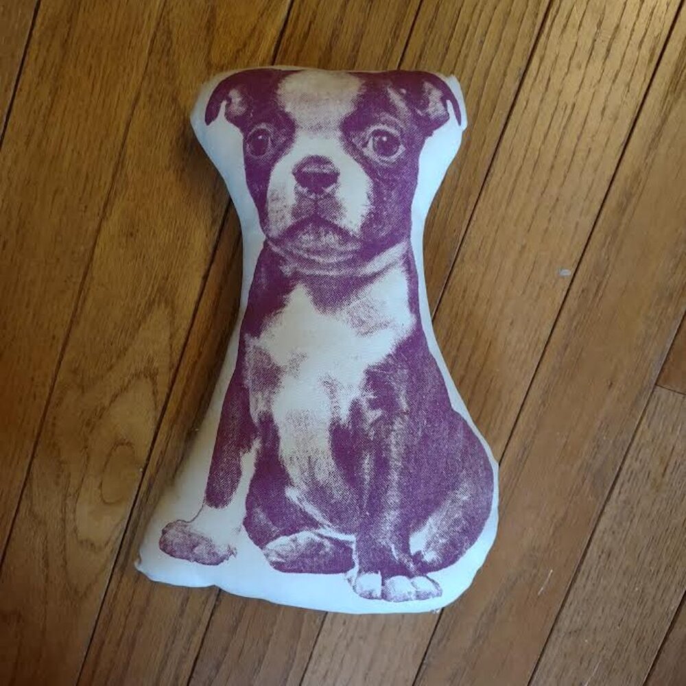 BOSTON TERRIER PILLOW